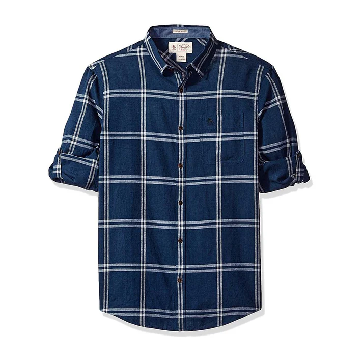 Camisa cuadros blue